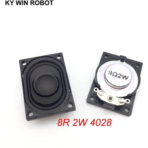 2PCS/Lot LCD Monitor/TV Speaker Horn 2W 8R 4028 2840 Loud speaker 8 ohms 2 Watt 8R 2W 40*28MM