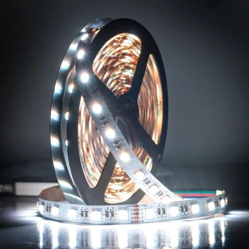 5m 60Leds/m 4 colors in 1 led chip LED RGBW RGBWW LED Strip SMD 5050 12V 24V light RGB+White / warm white,IP30/IP65/IP67