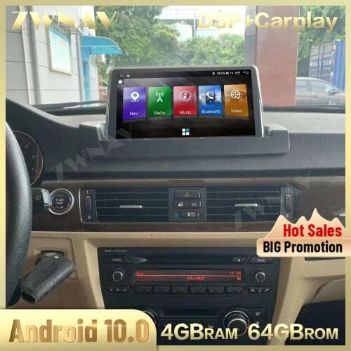 Carplay 2 Din For BMW 3 Series E90 E91 E92 E93 2005-2012 Android 10 Screen Multimedia Audio Radio GPS Navi Head Unit Auto Stereo