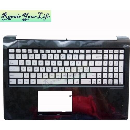 Backlit Laptop keyboard for ASUS Q551LN Q551L Q551 US black Cover Topcase Palmrest Original 90NB0691-R31US1 13NB0691P02021