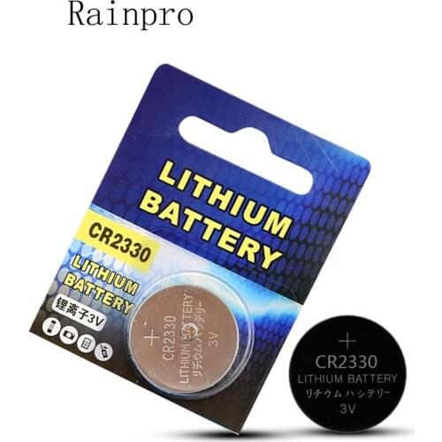 Rainpro 2PCS/LOT CR2330 2330 3V lithium battery coin cell for remote control / electronic meter, etc