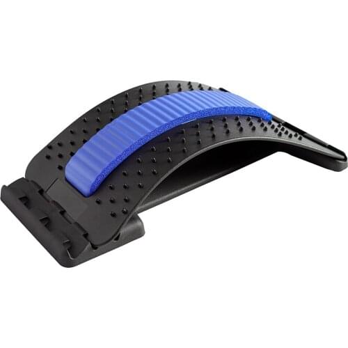 Back Massager Stretcher Equipment Massage Tools Magic Support Stretch Fitness Lumbar Support Relaxation Spine Pain Relief