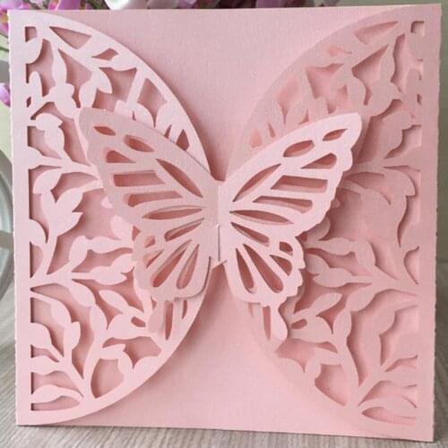 Butterfly border Metal Cutting Dies Stencils Die Cut for DIY Scrapbooking Album Paper Card Embossing wedding invitation