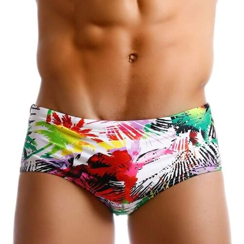 Fashion Mens Swimming Trunks Sexy Gay Mens Swimwear Men Swim Shotrs Bikini Swimsuit for Men Beach Surf Bath Suit Sport Wear