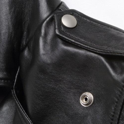 2020 Top Luxury Real Reather Jacket Women Sheepskin Coats Genuine Leather Casual Motorcycle Biker Jackets Zipper Roupas Feminino