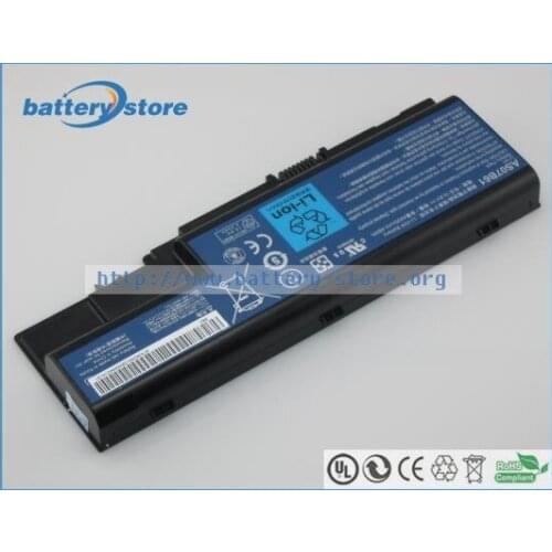 New Genuine laptop batteries for AS07B31,Aspire 5710,6930G,AS07B52,G620,5739G,7720Z,5715Z,7738G,TravelMate 7530,11.1V,6 cell