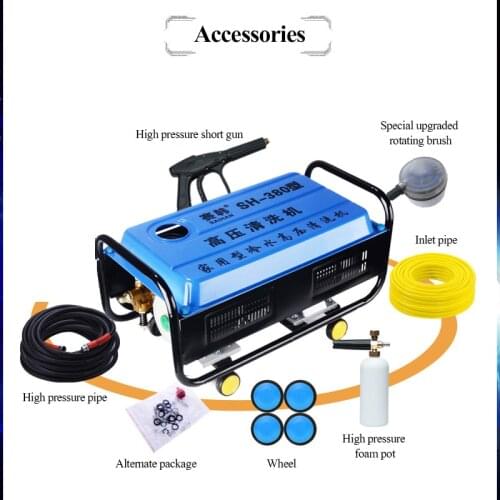 Car Wash High Pressure Cleaner Washer Home Washing Machine Spray Gun Pneumatic WorkingGreen Works Water Gardening Tools Device