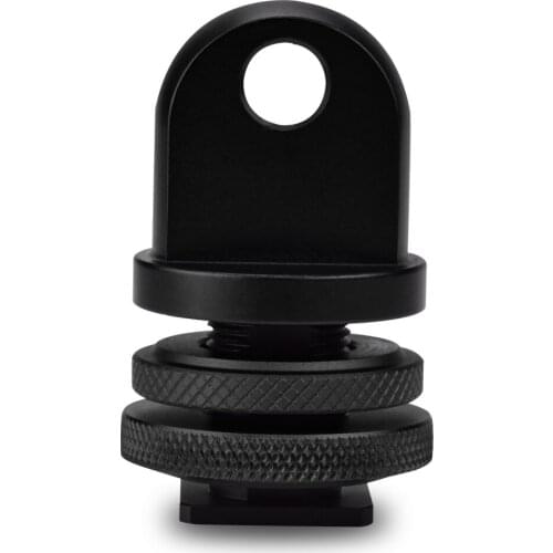 Seafrogs Flash Accessory Hot Shoe Dual Nut Screw Stand for Flashligh Camera Lighting System Accessory Mount Adapter Cold Shoe