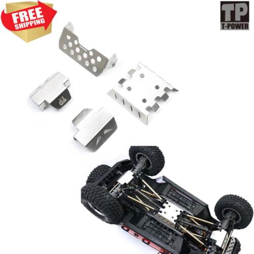 Radio control 1/10 YK4102 crawler chassis armor guard protection plate option parts