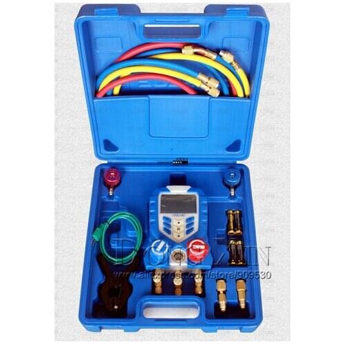 VDG-1 New Accurate Digital manifold gauge for refrigerants charing pressure and temperature measurement