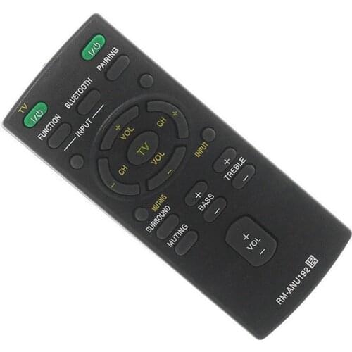 Replacement Controller With Bluetooth Button SUB For Sony Soundbar SS-WCT60 HT-CT60 SA-CT60BT Remote Control RM-ANU192 Stock