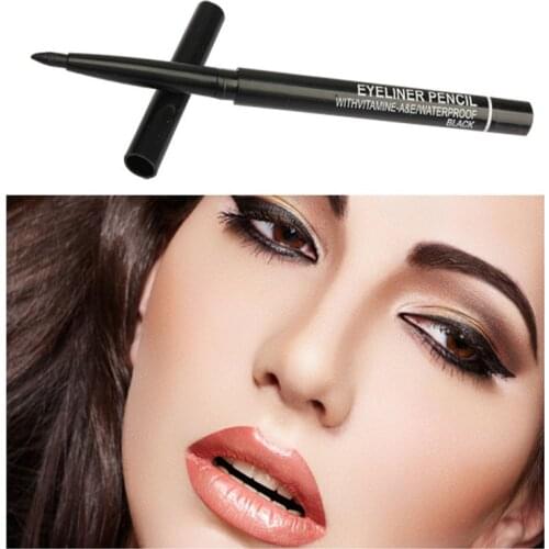 Liquid Eyeliner Pencil Waterproof Black Brown Women Fashion Sexy Big Eye Liner Eye Maquiagem Cosmetic Makeup Tool