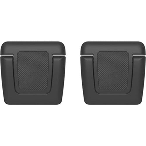 2pcs Computer Keyboard Riser Foldable Notebook Holder Heat Dissipation Mini Laptop Stand Non Slip Tablet Pad Invisible Ergonomic