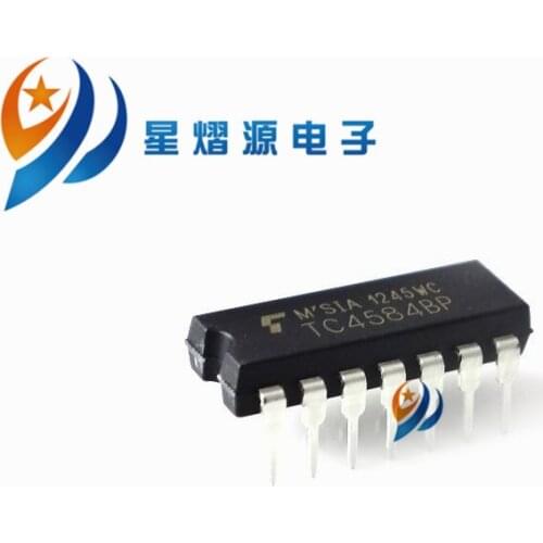 20PCS TC4584BP DIP-14 NEW IN STOCK