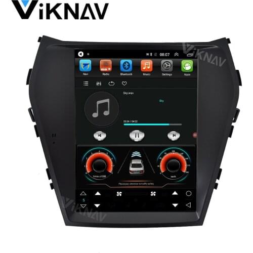 Android car auto radio DVD player multimedia player For Hyundai IX45 Santa Fe 2015 2016 2017 car autoradio GPS navigation 2din