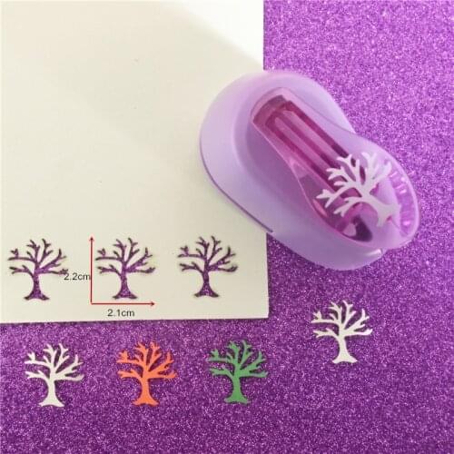 1''/2.2cm Pine Tree punch diy craft hole puncher for scrapbooking punch Kids scrapbook paper cutter cedar Embossing sharper