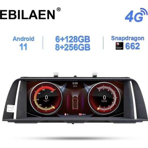 EBILAEN Car Multimedia Player For BMW 5 Series F10 F11 2011-2016 CIC NBT Autoradio Android 10.0 Navigation 520i Stereo GPS 4G