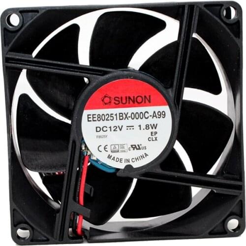 EE80251BX-000C-A99 8025 12V 1.8W inverter Cooling fan 6 Month Warranty