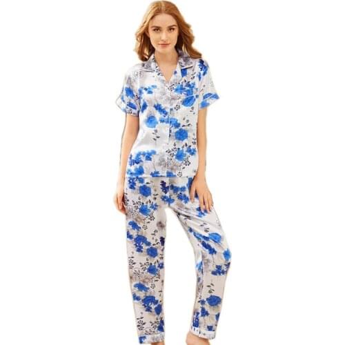 Женские шелковые пижамы Filleenfant China At AliExpress