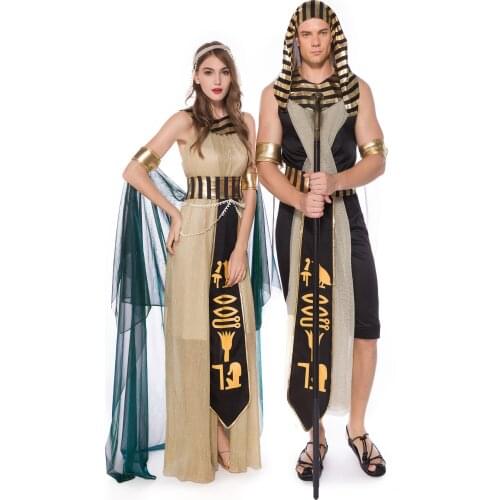 Halloween Costumes Cosplay Greek Goddess and Prince Couples Costumes Woman Costume Girl Costume Ladies Party Costume 2021