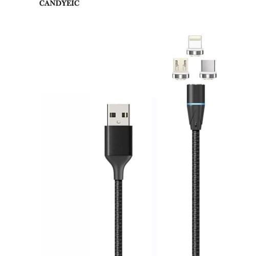 CANDYEIC Micro USB Magnetic Cable for Samsung Galaxy SM-J260 USB Charge Cable Fast Charger Accessories for Phone