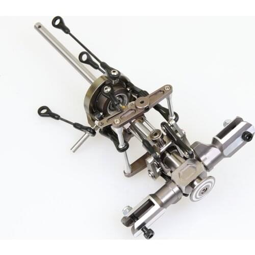 Metal Remote Control Helicopter Aileron Rotor Head for T-rex Trex 450 SE V2 Heli