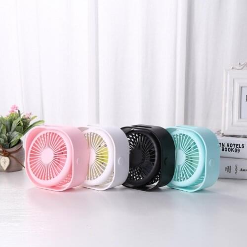 360° USB Fan Cooler Cooling Mini Fan Portable 3 Speed Super Mute Cooler for Office Cool Fans Car Home Notebook Laptop
