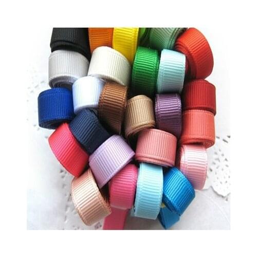 8 yards /lot 1CM Mixed Colors Rib Belt Ribbon Set For DIY Handmade Jewelry Accessories Decoration