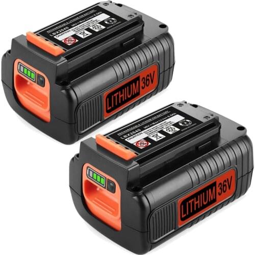 36V 3.0Ah 4.0Ah Rechargeable Lithium Ion Battery Compatible with Black & Decker LBX2040 LBX36 LBXR36 LBXR2036 BL2036 40V Tools