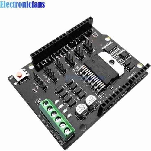 Replace L298P For Arduino UNO R3 MEGA2560 Dual Channel DC Motor Driver Shield Expansion Board L298NH Module Driving Module