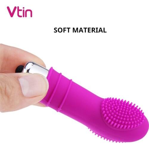 Finger G Spot Massage Vibrator Clitoris Stimulator Waterproof Finger Vibrator Sex Toys for Women Sex Product