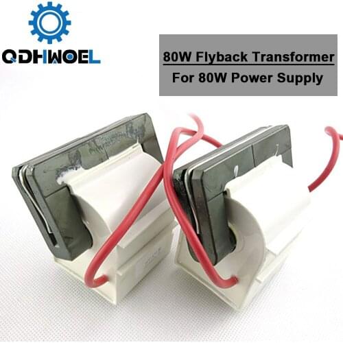 High Voltage Flyback Transformer 80W for CO2 80W Laser Power Supply HY-T80