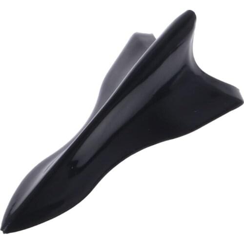 1Pcs Universal EVO-Style Pu Rear Roof Shark Fins Spoiler Shark Fin Diffuser Vortex Generator Car Roof Spoiler Bumper M2ED