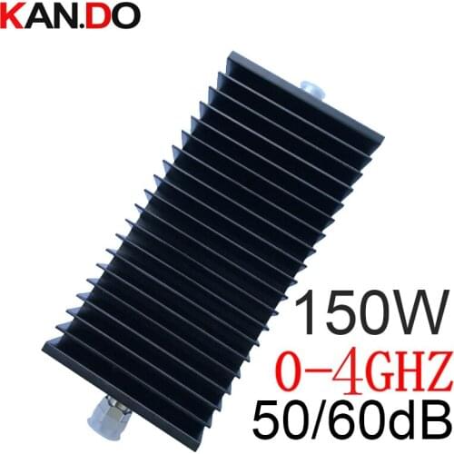 150W RF attenuator communication converter N male N female DC-4G 50 / 60DB radio attenuation 4Ghz feeder RF COAXIAL jack