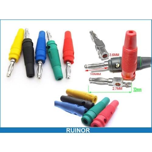 20PCS 5 color Banana Plug Screw for BINDING POST Power Test Probes Amplifier