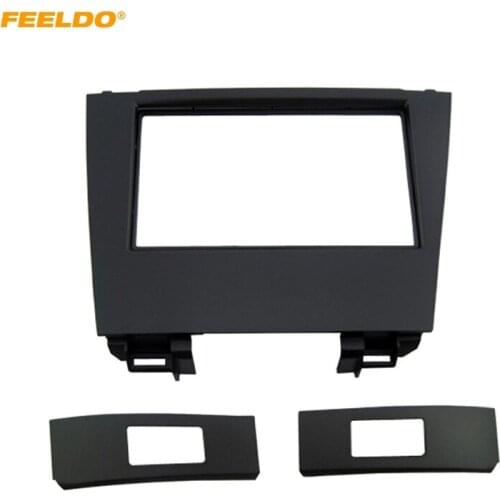 FEELDO Car 2Din Stereo Fascia Frame Plate Adapter For Lexus ES350 2006-2012 CD/DVD Dash Panel Installation Frame Trim Kit #4924