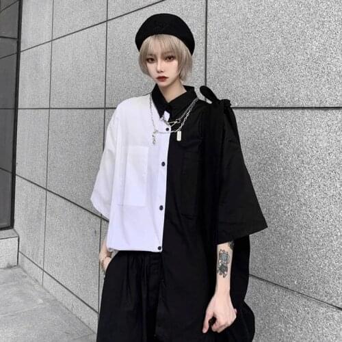 BAICLOTHING Womens Black Shirts