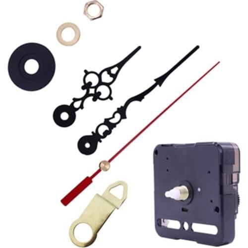 One-second Silent DIY Quartz Clock Wall Clock Scan Movement Mechanism Hands Repair Tool Parts Replacement Kit
