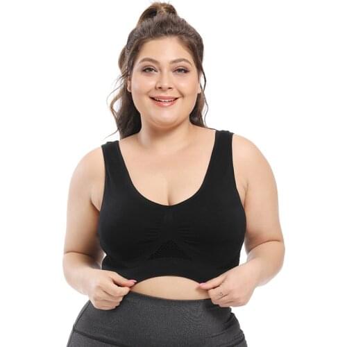 Cheap Workout Athletic Wear Ladies High Impact Sports Bra Gym Yoga Bra Plus Size Sports Bra