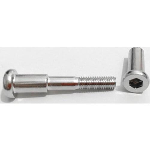 For Xiaomi M365 Replacement Fixed Bolt Screw Electric Scooter Easy Installation Silver Black Sturdy And Durable