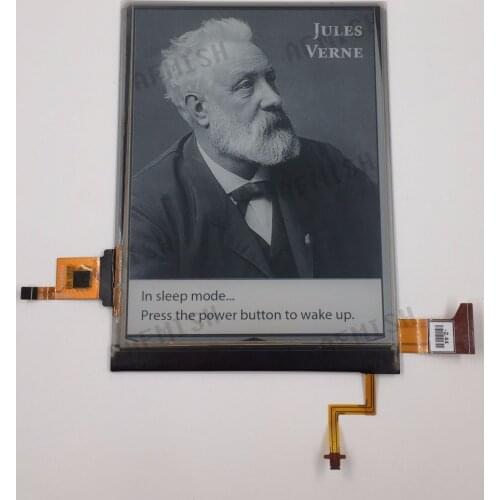 ED060XCD within backlight and touch eink 100% new 6"LCD Display screen for Bookeen barefoot and MF2 ebook readers free shipping