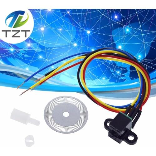Photoelectric Speed Sensor Encoder Coded Disc Code Wheel For Freescale Smart Car 5V For Arduino DIY