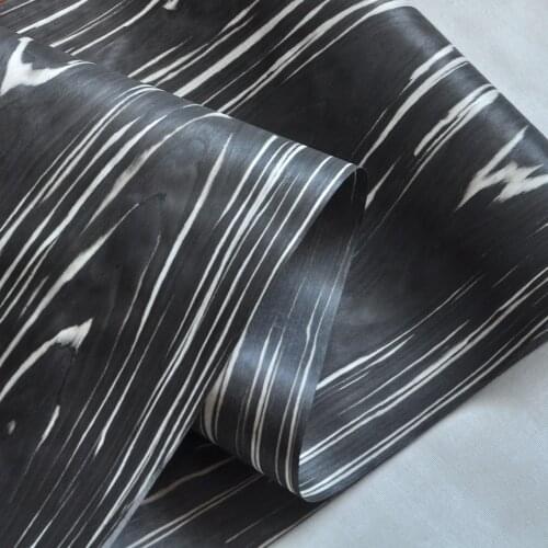 GREENLAND Black White Butterfly EngineGREENLAND New Design Smoked OAK Engineered Wood Veneers Size 250x58 CM Boat Decking Guitar