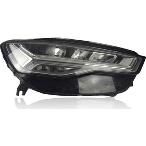 Good quality second hand headlight semi assembly for A6 led 2016 years car light