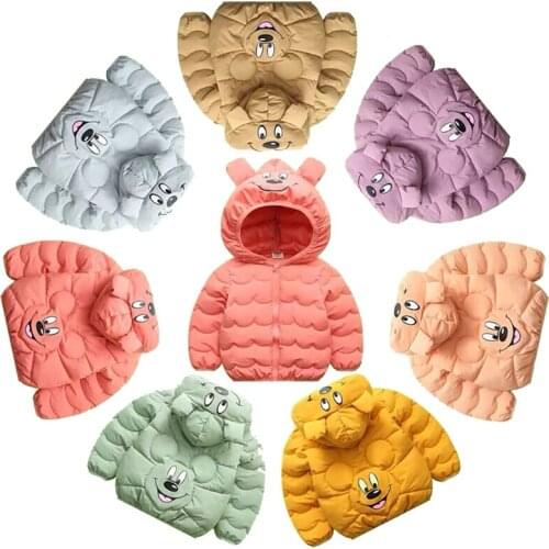 Girls Boys Jacket Thick Coats Clothes Infant Children Fashion Warm Winter Clothing For 1-5 Years Boys Coat Costume
