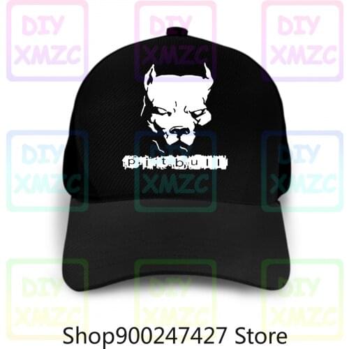 Men Cotton Hats Baseball Cap New Pitbull American Pit Bull Spiked Dog Collar Mens Hats Plus Clothing Hats