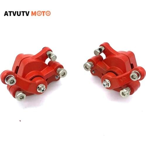 Front Rear Disc Brake Caliper For 47cc 49cc Scooter 2 Stroke ATV Quad Dirt Pocket Mini Bike Motorcycle Motocross 140mm