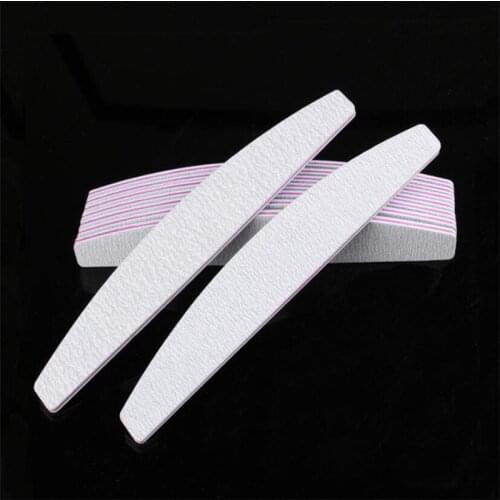 5PCS Nail File Buffer Double Side Of The Nail File Buffer 100/180 Trimmer Lime Buffer In The Nail Art Nail Art Tool