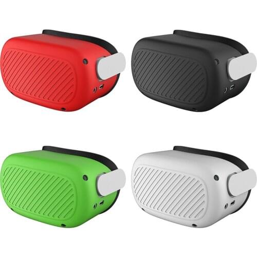 Silicone Protective Cover Shell Case For Oculus Quest 2 VR Headset Head Cover Anti-scratches For Oculus Quest 2 VR Accessories