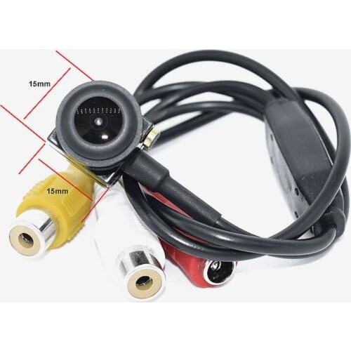 New HD 700TVL FPV Mini Analog Camera security system DC12V CCTV Home Security Video Camera with Mic